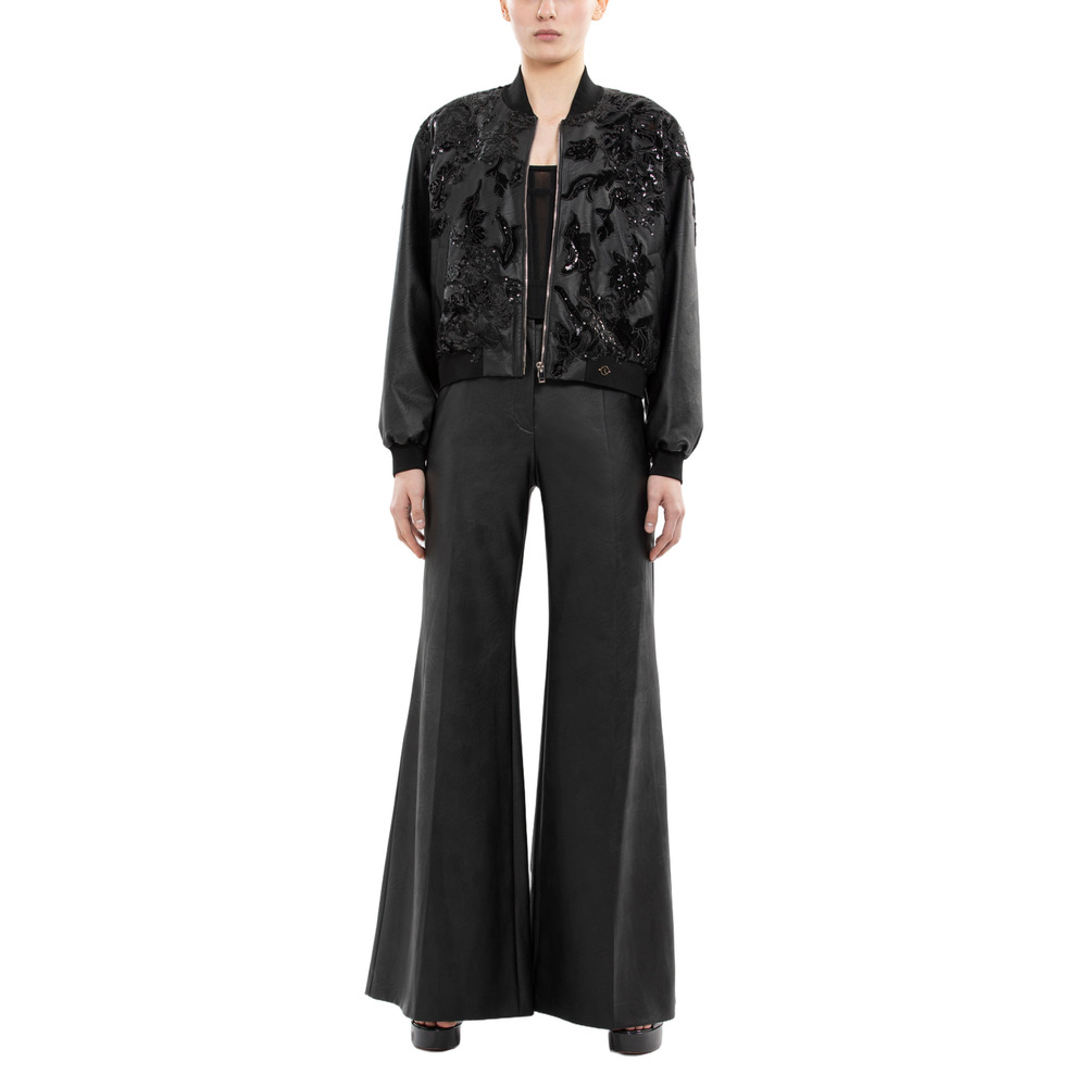 SAIID KOBEISY Embroidered Bomber Jacket